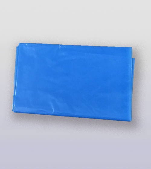 蓝色塑料膜